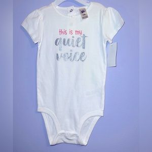 Baby girl size 24m onesie